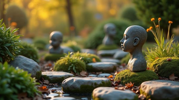 Harmoniser votre paysage en intégrant des sculptures de jardin