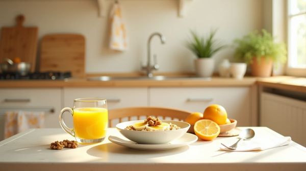 Miser sur un petit dej diététique pour bien démarrer la journée